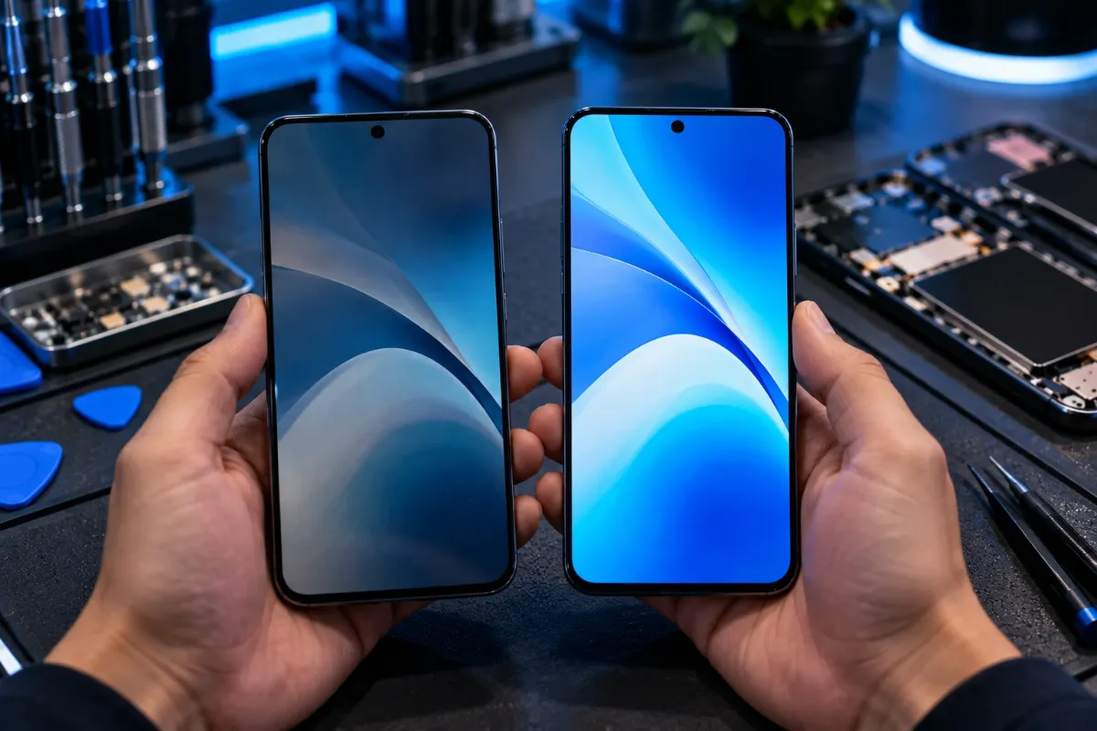 Màn hình chính hãng, OLED, Incell khác nhau thế nào?