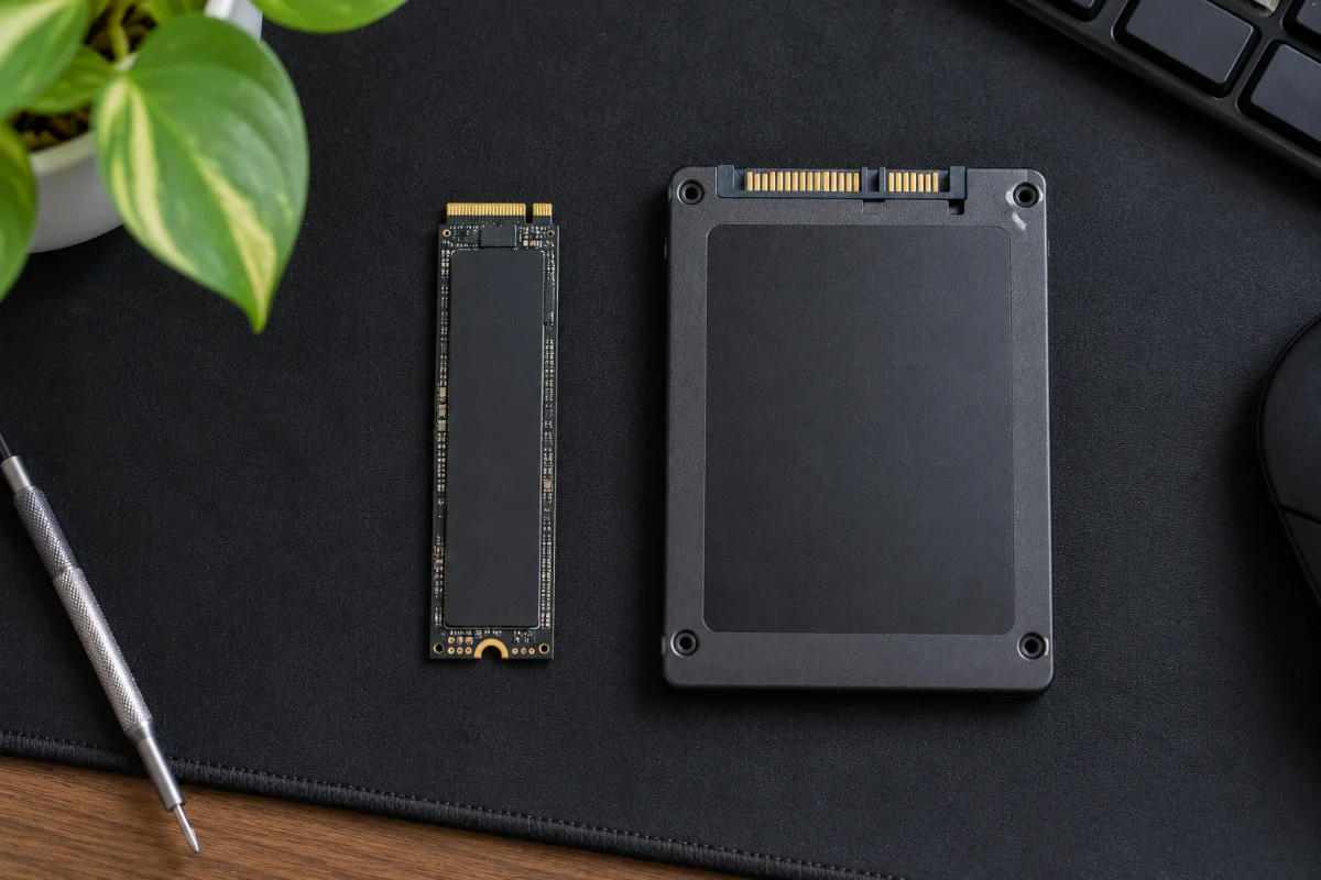 SSD NVMe và SSD SATA