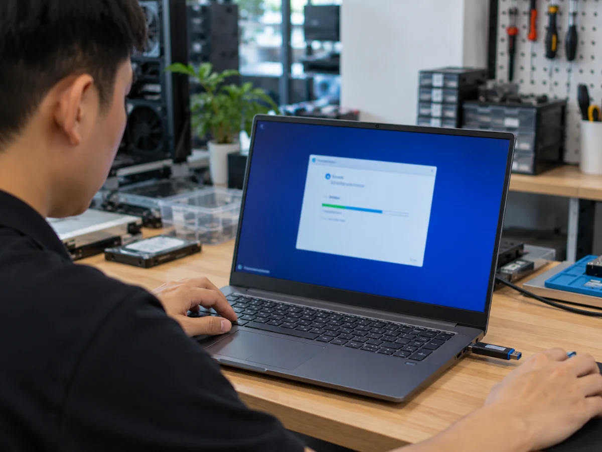 Cài đặt Windows và phần mềm